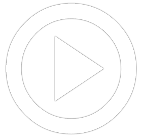 Circle with triangle play button icon for step 2 of video production process