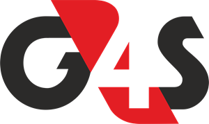 G4S Logo in red and black for corporate video page