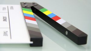 Clapper Board for TV production
